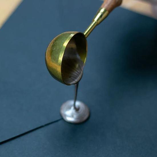 Obrázok z Voskové tyčinky na výrobu pečatí 100 ks - strieborná