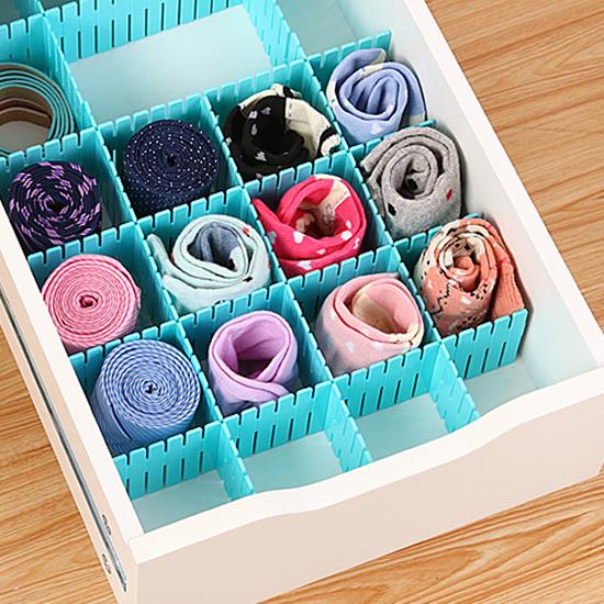 Obrázok z Nastaviteľné priečky do zásuvky 4 ks