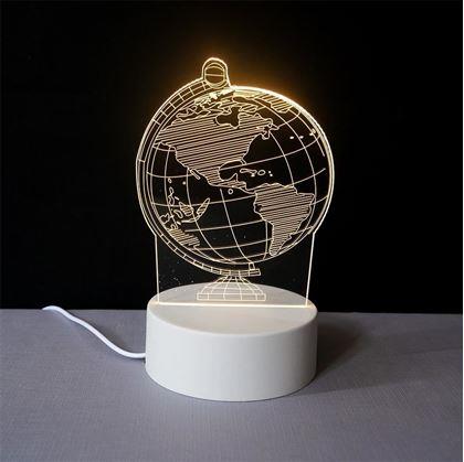 Obrázok z Dekoratívna 3D lampa  -  glóbus