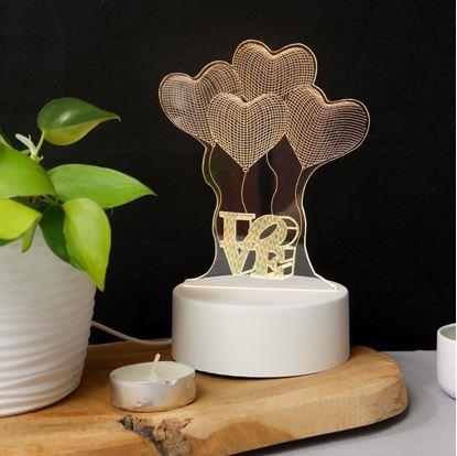 Obrázok Dekoratívna 3D lampa