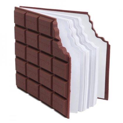 Obrázok z Poznámkový blok odhryznutá čokoláda 
