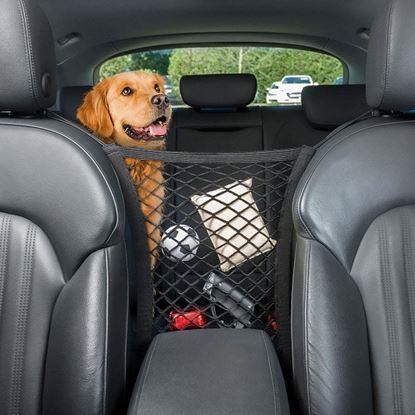 Obrázok Sieťka medzi sedadlá s úložným priestorom