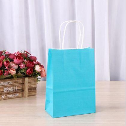 Obrázok z Darčeková taštička sada 10 ks - svetlomodrá