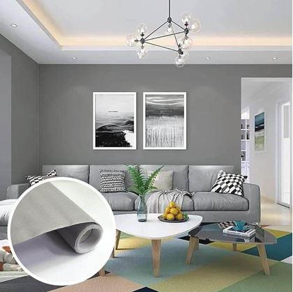 Obrázok z Matná samolepiaca tapeta 200 x 60 cm -  šedá