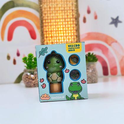Obrázok z Pečiatka so samolepkami - dinosaurus