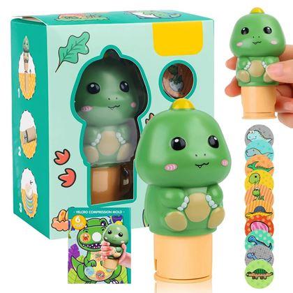 Obrázok z Pečiatka so samolepkami - dinosaurus