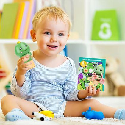 Obrázok z Pečiatka so samolepkami - dinosaurus