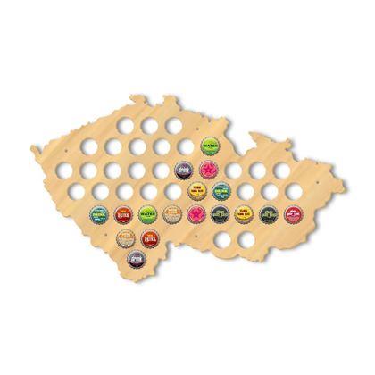 Obrázok z Zberateľská mapa na zátky od piva