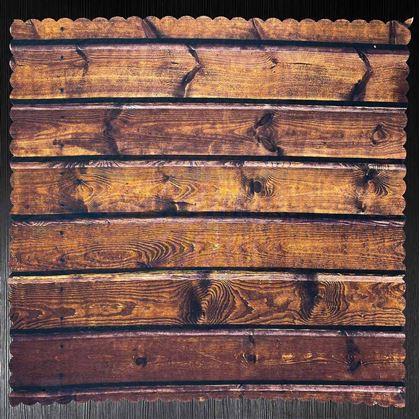 Obrázok z Dekoratívny obrus s dreveným dekorom 61 x 61 cm