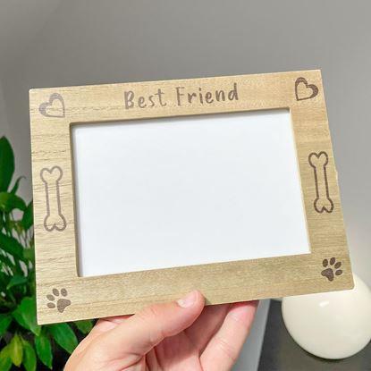Obrázok Drevený fotorámik "Best Friend", 10 x 15 cm