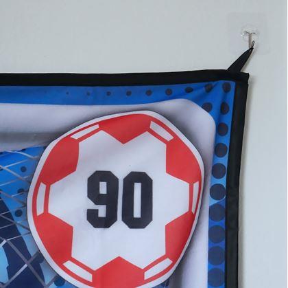 Obrázok z Textilná futbalová bránka s loptou na suchý zips