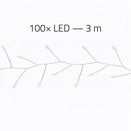 Obrázok z Svetelný LED reťaz girlanda 3 m