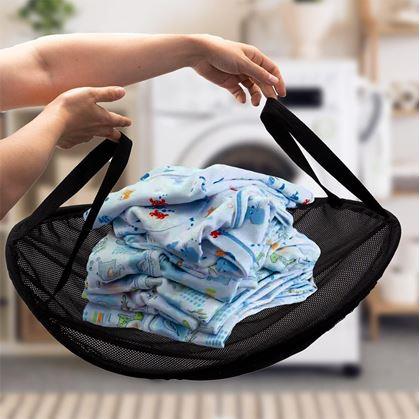 Obrázok z Skladací kôš na vyberanie bielizne
