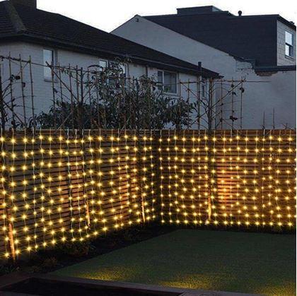 Obrázok z Solárny LED záves - 10 prameňov × 1 m - teplá biela