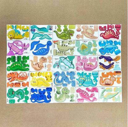 Obrázok 3D puzzle dinosauri