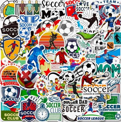 Obrázok z Futbalové samolepky 50 ks