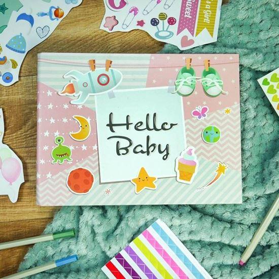 Obrázok z Detský fotoalbum + kreatívna sada samolepiek