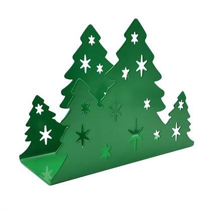 Obrázok z Kovový držiak na servítky – vianočný stromček