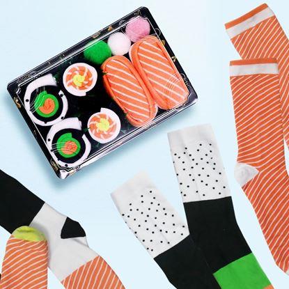 Obrázok Veselé ponožky - set sushi