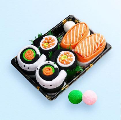 Obrázok z Veselé ponožky - set sushi