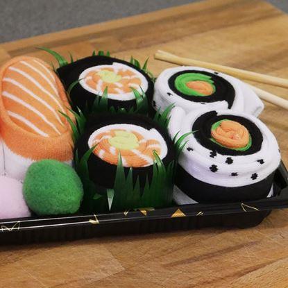 Obrázok Veselé ponožky - set sushi