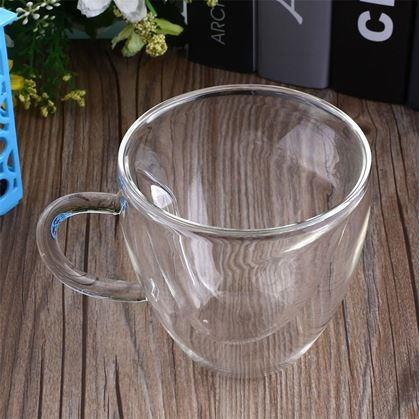 Obrázok z Sklenený hrnček s dvojitou stenou - srdiečko