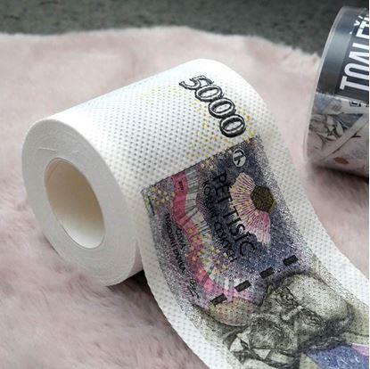 Obrázok Toaletný papier päťtisícka
