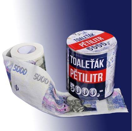 Obrázok z Toaletný papier päťtisícka