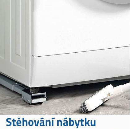 Obrázok z Nastaviteľné sťahovacie kolieska pod nábytok a spotrebiče