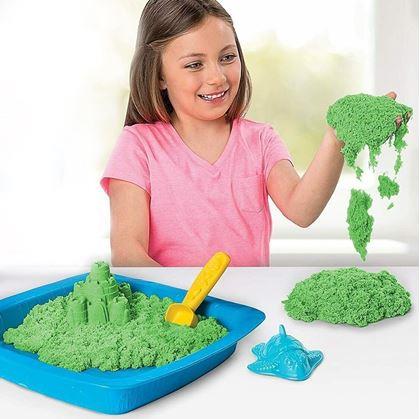 Obrázok z Modelovací tekutý piesok mega set 2000 g - plastový vedro