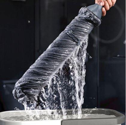 Obrázok z Samoždímajúci okrúhly mop s strapcami