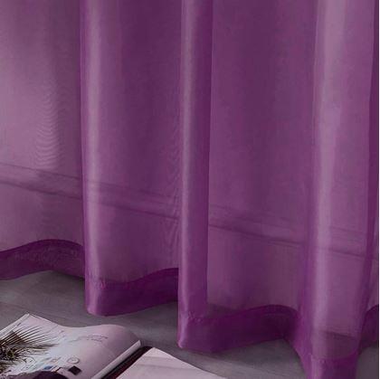 Obrázok z Voálová záclona 130 x 230 cm  -  vínová