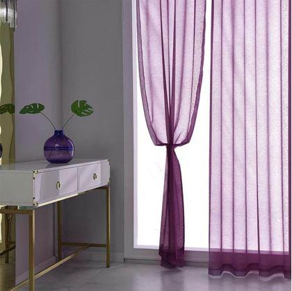 Obrázok z Voálová záclona 130 x 230 cm  -  vínová