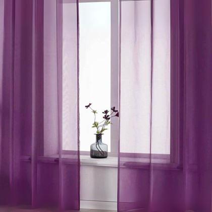 Obrázok z Voálová záclona 130 x 230 cm  -  vínová