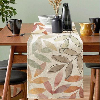 Obrázok z Behúň na stôl 160 cm - listy