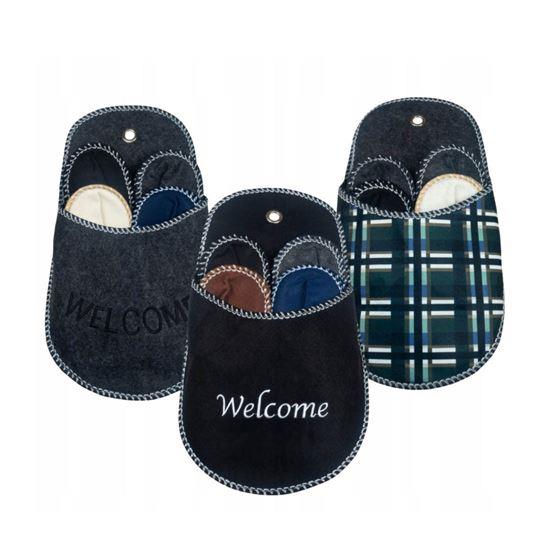 Obrázok z Papučky pre hostí 5 párov