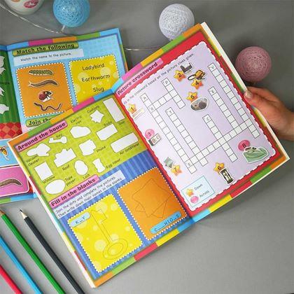 Obrázok z Zošit na precvičovanie angličtiny + 100 samolepiek -  zvieratká