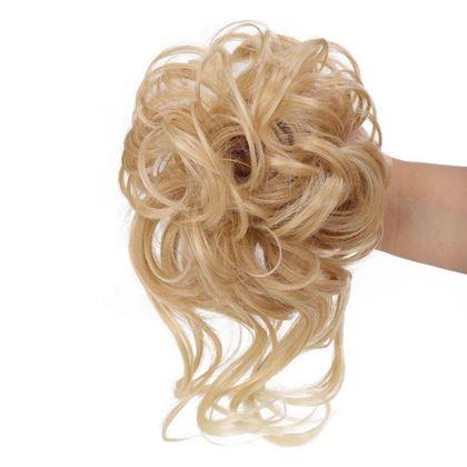 Obrázok z Príčesok do vlasov drdol  -  plavá blond
