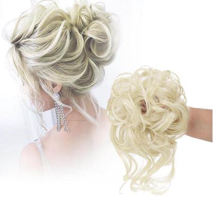 Obrázok z Príčesok do vlasov drdol  -  svetlá blond