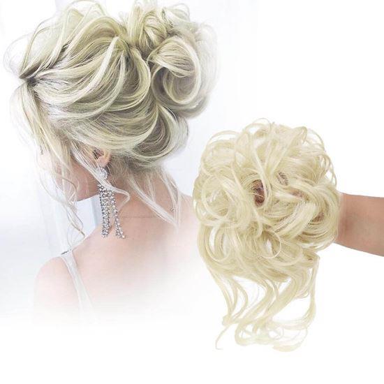 Obrázok z Príčesok do vlasov drdol  -  svetlá blond