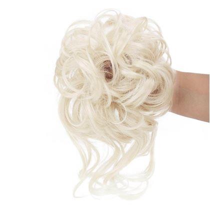 Obrázok z Príčesok do vlasov drdol  -  svetlá blond