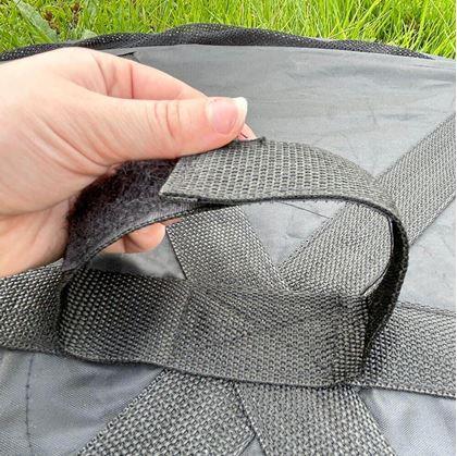 Obrázok z Závěsná sít na sušení bylinek, hub či koření - 4 poschodia