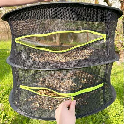 Obrázok Závěsná sít na sušení bylinek, hub či koření