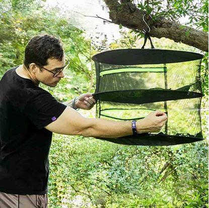 Obrázok Závěsná sít na sušení bylinek, hub či koření