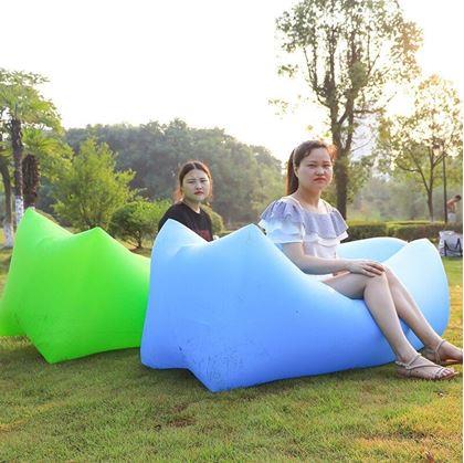 Obrázok z Nafukovací ruksak Lazy bag dvojvrstvový  -  zelený