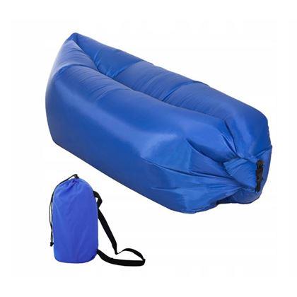Obrázok z Nafukovací ruksak Lazy bag dvojvrstvový  -  modrý