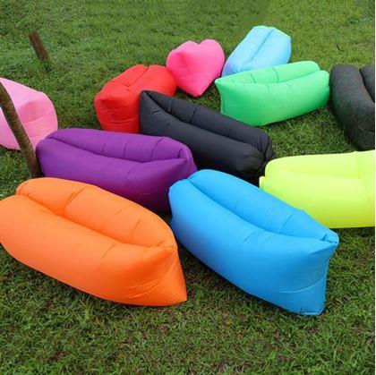 Obrázok z Nafukovací ruksak Lazy bag dvojvrstvový  -  zelený