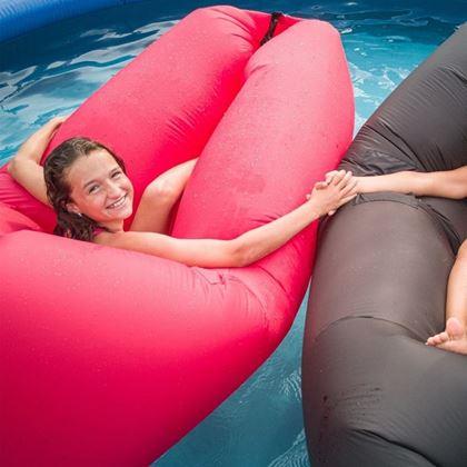 Obrázok z Nafukovací ruksak Lazy bag dvojvrstvový  -  zelený