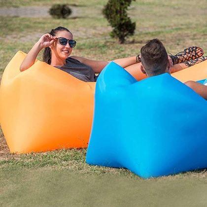 Obrázok z Nafukovací ruksak Lazy bag dvojvrstvový  -  zelený