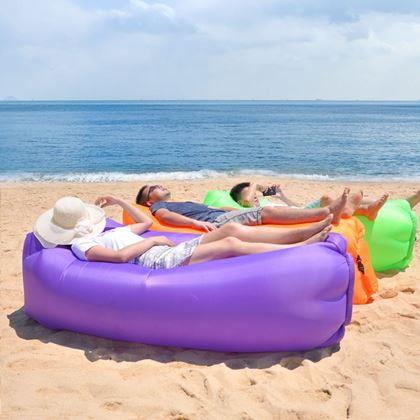 Obrázok z Nafukovací ruksak Lazy bag dvojvrstvový  -  zelený